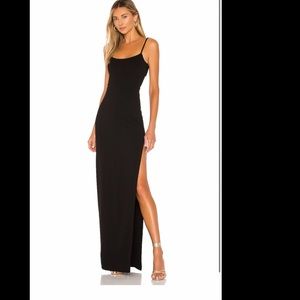 Lovers and Friends Karma Maxi Dress in Black